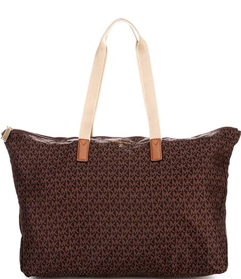 michael kors jet set large packable travel tote bag|Michael Kors jet set duffle.